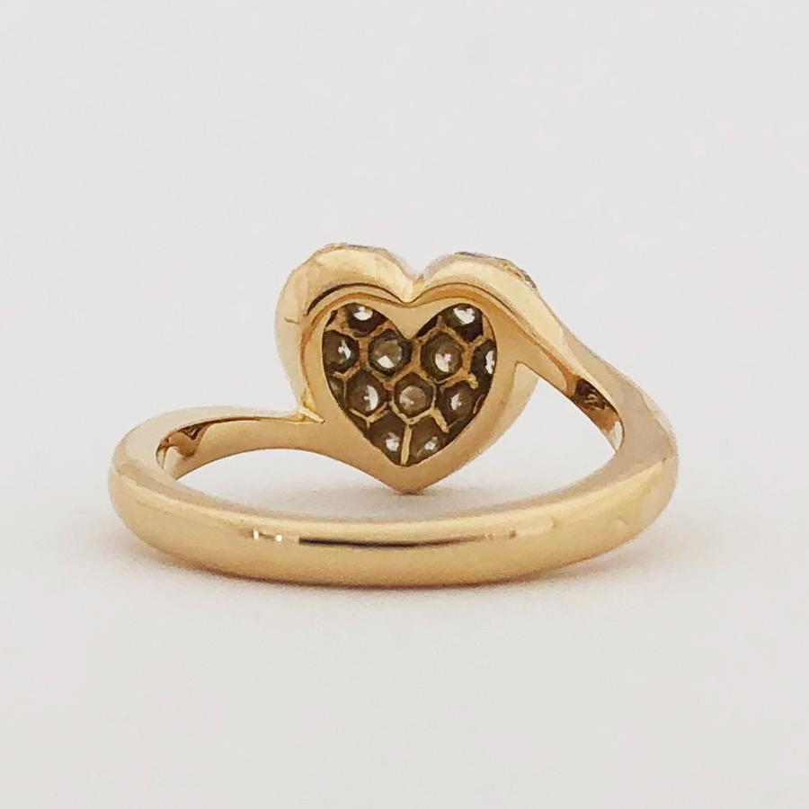 購入ショッピング カルティエ Carter ハートシェイプ ウィズ パヴェ ダイヤリング 49 3 9ｇ 指輪 日本最安価格 Idma Digital