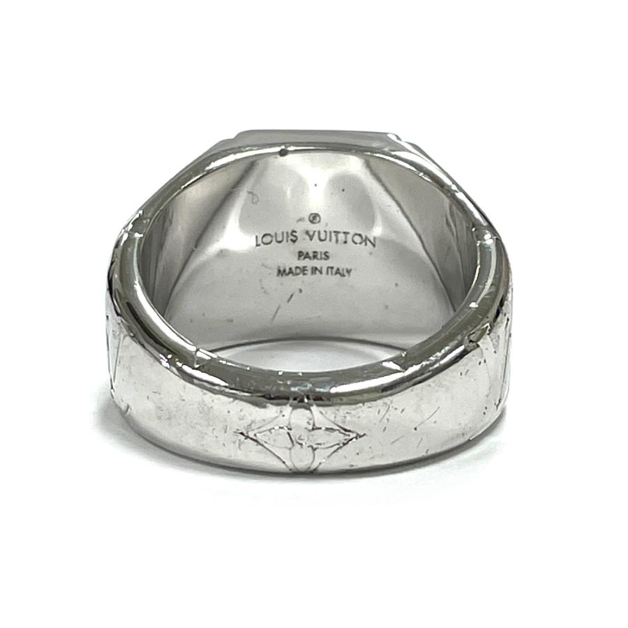 LOUIS VUITTON　ルイヴィトン　モザイクシルバーリング　約24号 LOUIS VUITTON ルイヴィトン モザイクシルバーリング 約24号 LOUIS