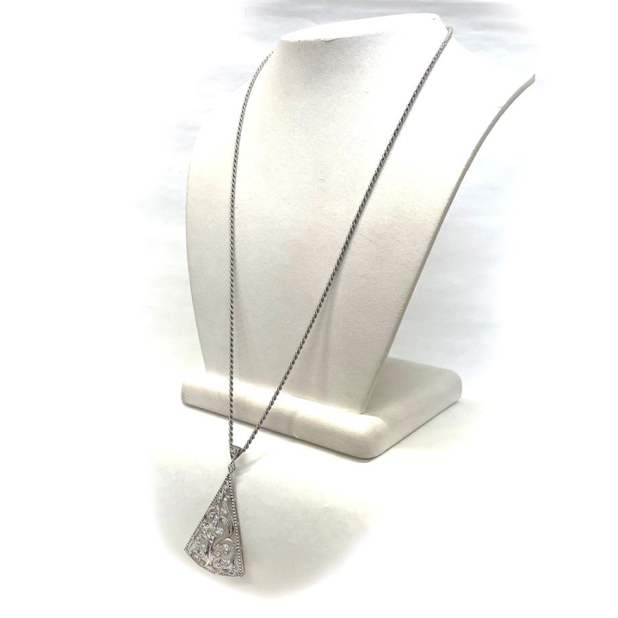 Queen（DAMIANI） クイーン QUEEN Pt950 ダイヤ ネックレス D0.85ct 