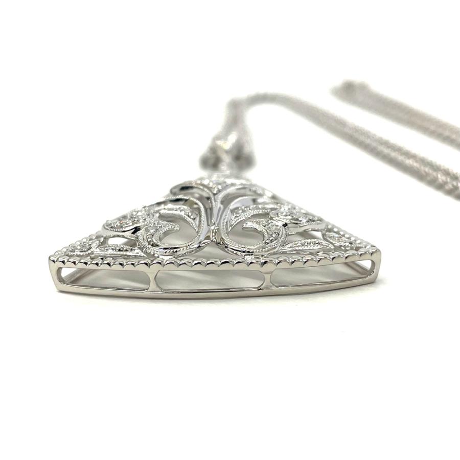 Queen（DAMIANI） クイーン QUEEN Pt950 ダイヤ ネックレス D0.85ct  