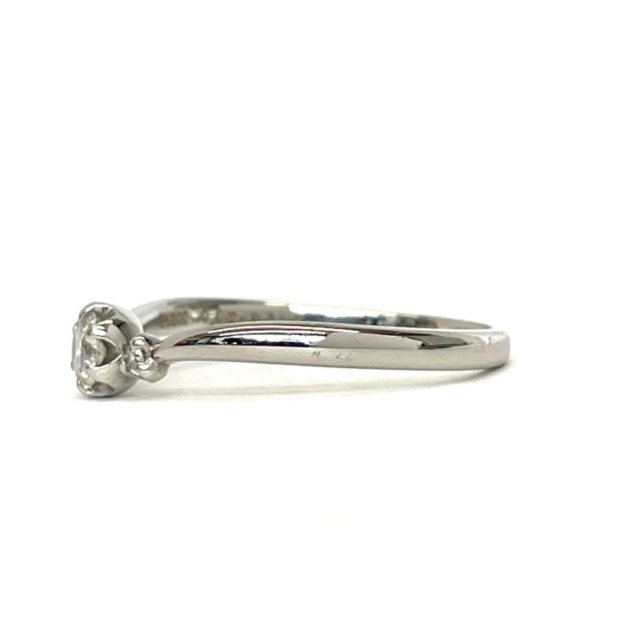 中古】サマンサティアラ Samantha Tiara Pt900ダイヤ エンゲージリング 