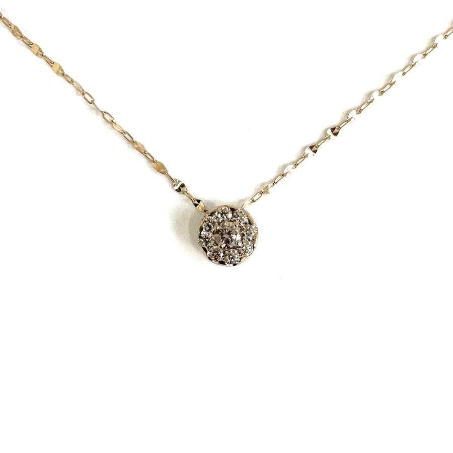 カシケイ Kashikey K18 ダイヤ ネックレス D 0.25ct ブラウン カシケイ Kashikey K18 ダイヤ ネックレス D 0.25ct ブラウン