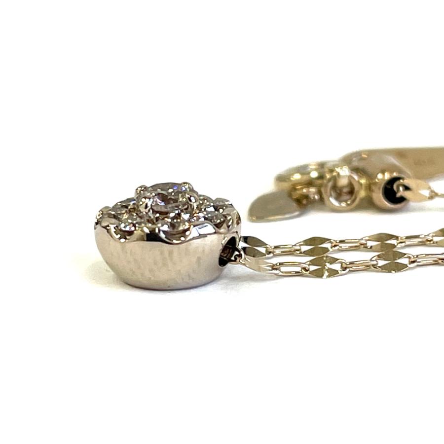 カシケイ Kashikey K18 ダイヤ ネックレス D 0.25ct ブラウン カシケイ Kashikey K18 ダイヤ ネックレス D 0.25ct ブラウン