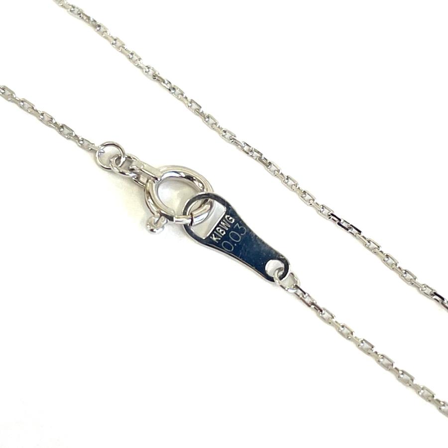 中古】K18WG ダイヤ ネックレス D 0.03ct : 47732 : すぎ質店 - 通販 