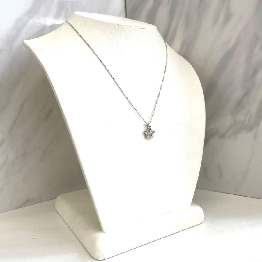 Ponte Vecchio（ポンテヴェキオ） ダイヤ PVネックレス K18WG 
