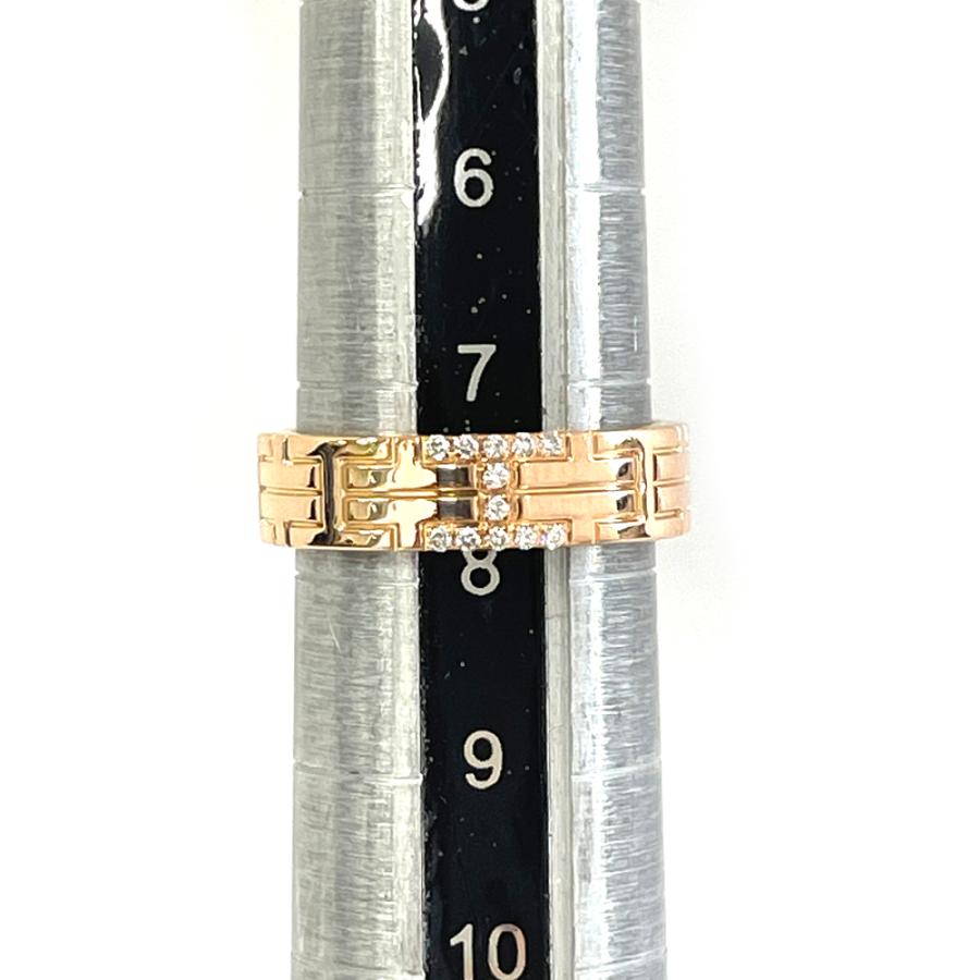 HERMES 【中古】 エルメス HERMES キリム リング ダイヤ AU750 HERMES 【中古】 エルメス HERMES キリム リング ダイヤ AU750