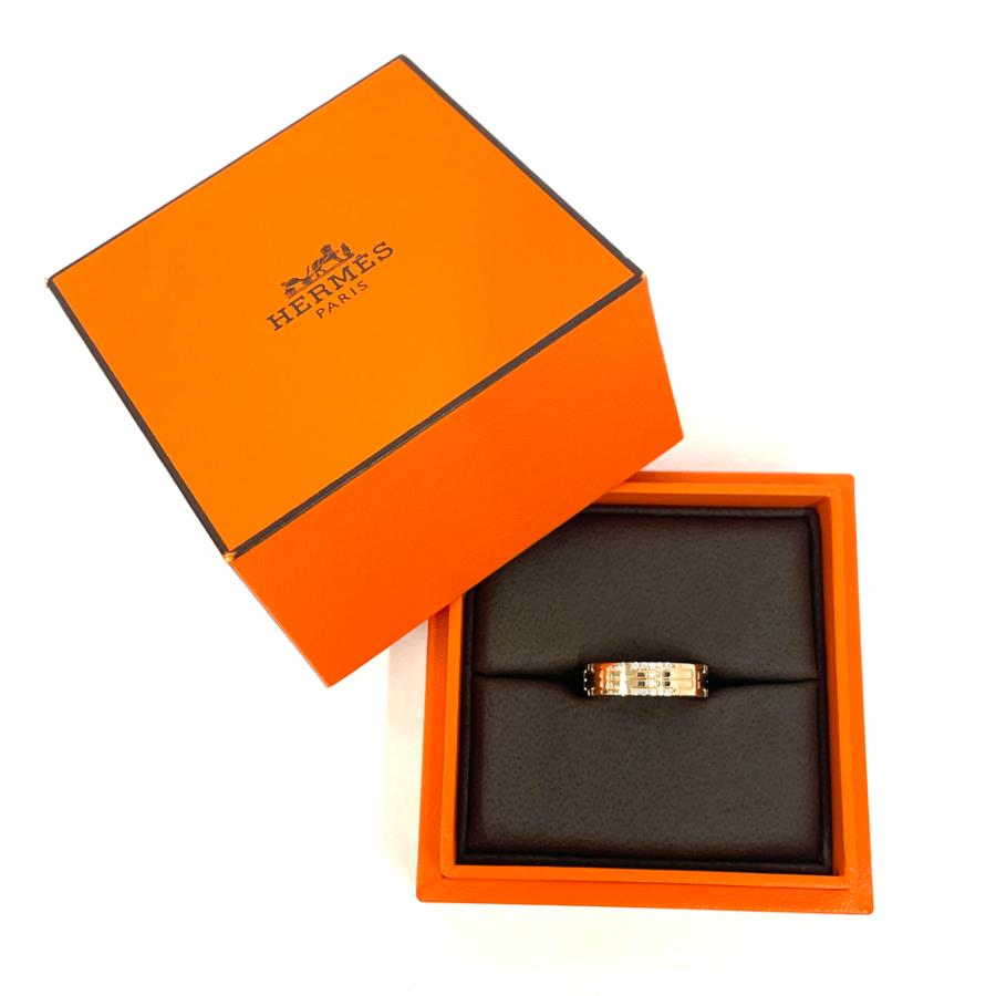 HERMES 【中古】 エルメス HERMES キリム リング ダイヤ AU750 HERMES 【中古】 エルメス HERMES キリム リング ダイヤ AU750