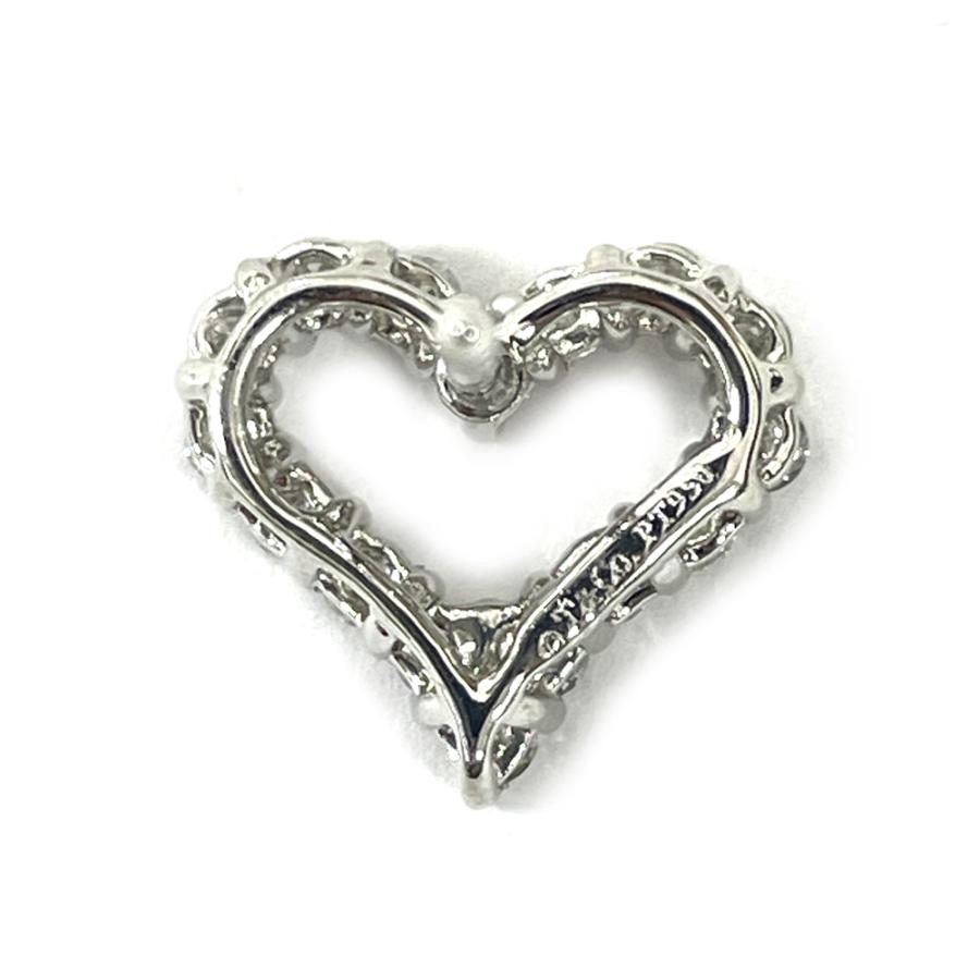 【中古】ティファニー TIFFANY&Co.　ハート　ダイヤモンド　ピアス　Pt950　プラチナ　ピアス片方　2.3ｇ_6