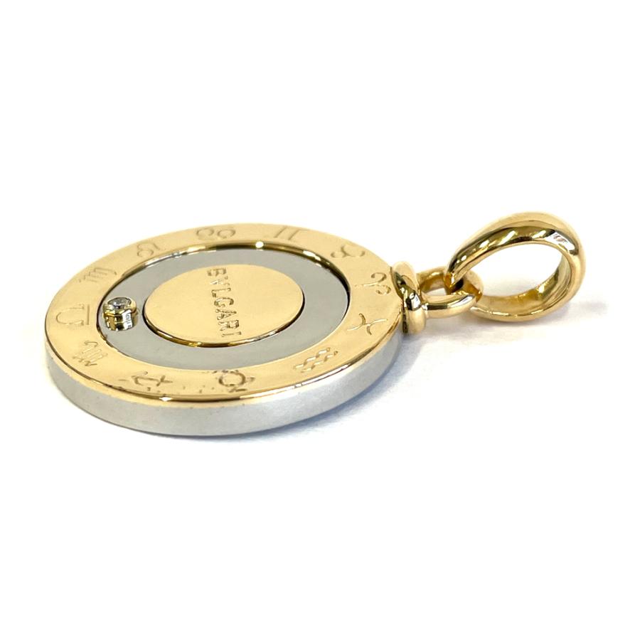 中古】ブルガリ BVLGARI ホロスコープ ダイヤモンド ペンダントトップ 