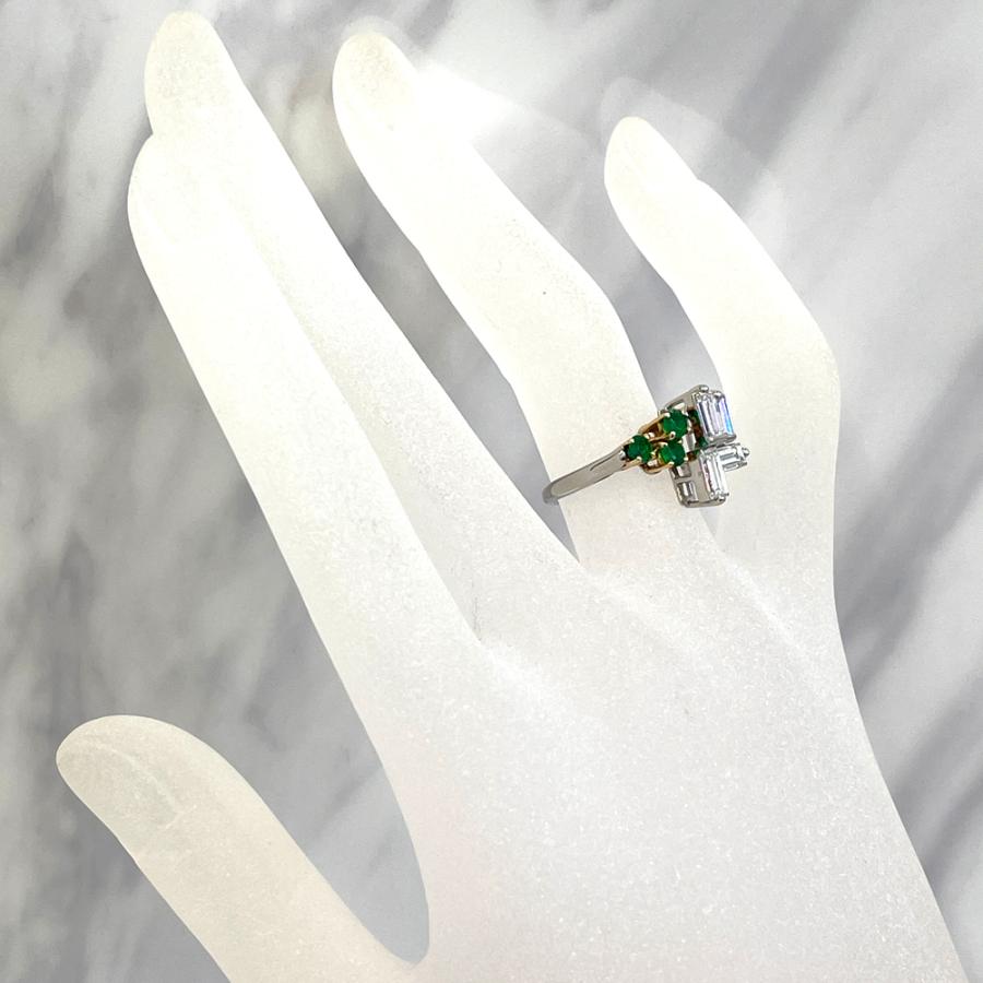 CHAUMET（ショーメ） 【中古】ショーメ リング K18/Pt900 ダイヤ 約12