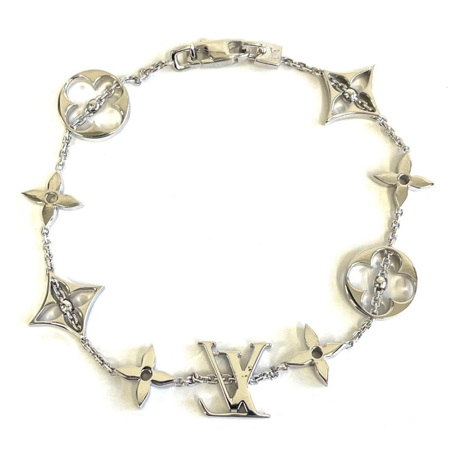 ▲K18WG ルイヴィトン モノグラム ブレスレット Q95010 ユニセックス LOUIS VUITTON（ルイ・ヴィトン） ブラスレ モノグラム ブレスレット