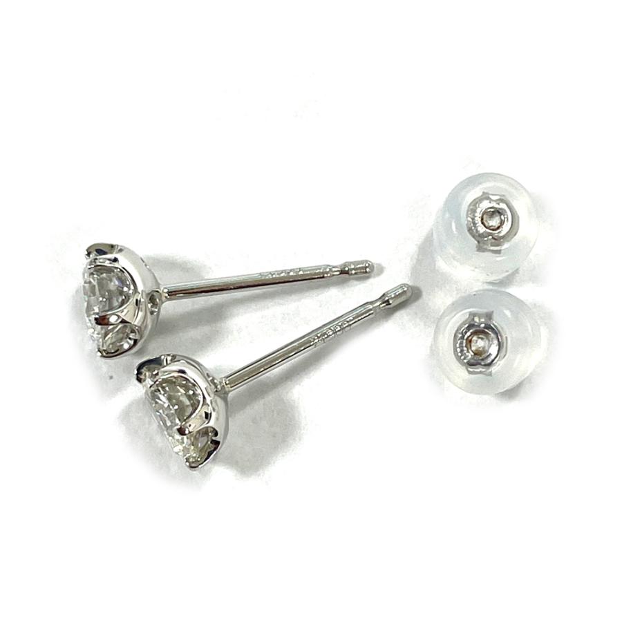 【中古】Pt900　ダイヤ　ピアス　D 0.505ct　D 0.510ct　ソーティング付_9