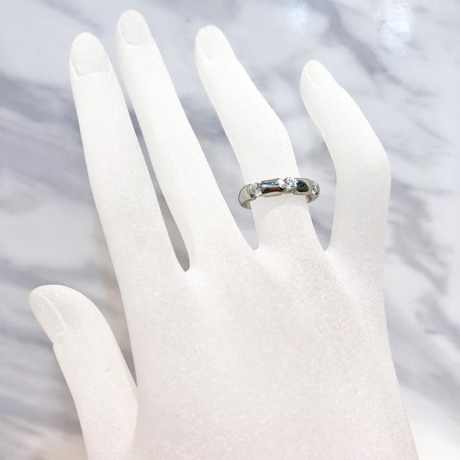 Pt900 ダイヤ ファッションリング 指輪 D 0.501ct 11号 : すぎ質店