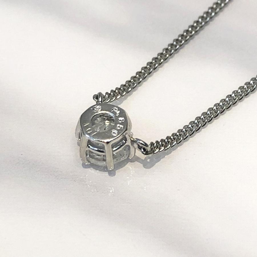 中古美品】Pt850 ダイヤ ネックレス D 1.01ct 重さ：4.5g : すぎ質店 