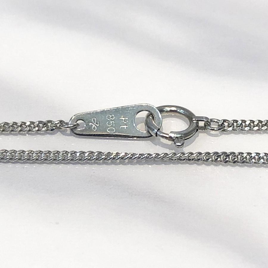 中古美品】Pt850 ダイヤ ネックレス D 1.01ct 重さ：4.5g : すぎ質店 