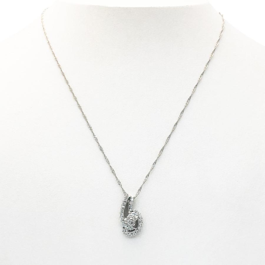 Pt850 ダイヤ ネックレス D 0.50ct 重さ：4.8g : すぎ質店 - 通販