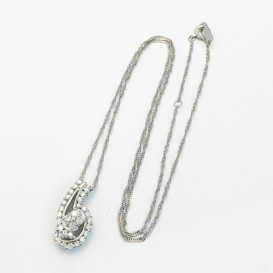 Pt850 ダイヤ ネックレス D 0.50ct 重さ：4.8g : すぎ質店 - 通販