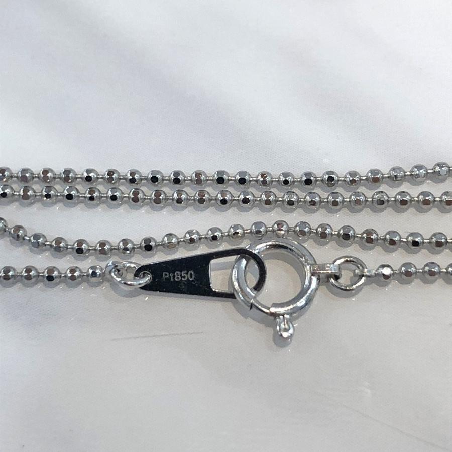 中古美品】pt850 ダイヤ ネックレス D 0.53ct 4.6g : すぎ質店 - 通販 