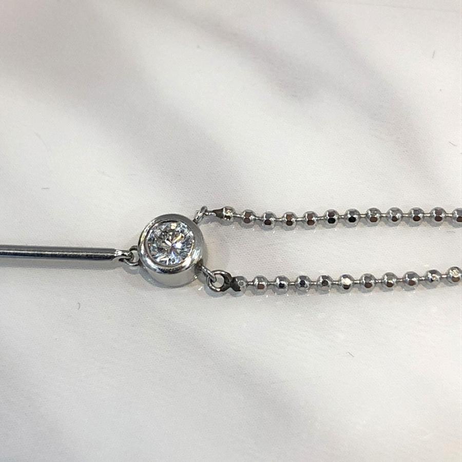 中古美品】pt850 ダイヤ ネックレス D 0.53ct 4.6g : すぎ質店 - 通販 