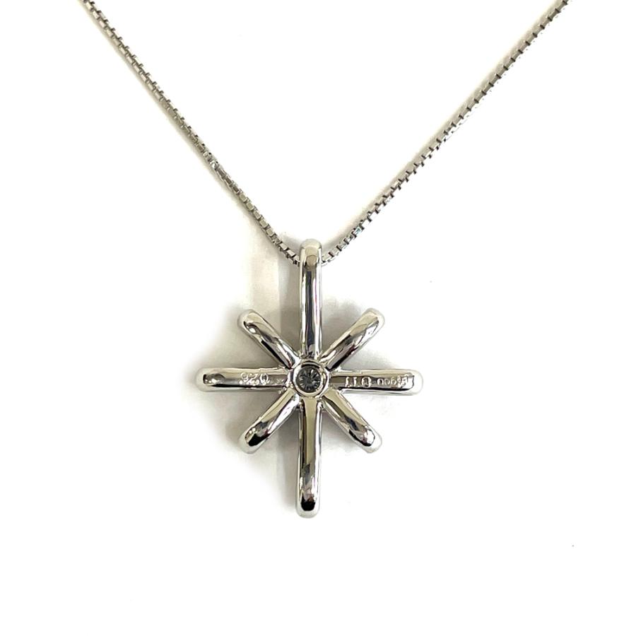 Pt900/Pt850 ダイヤ ネックレス D0.11ct D0.26ct : すぎ質店 - 通販 