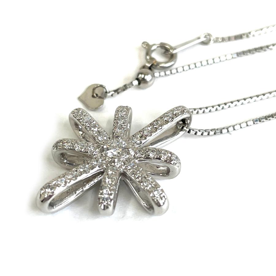 Pt900/Pt850 ダイヤ ネックレス D0.11ct D0.26ct : すぎ質店 - 通販