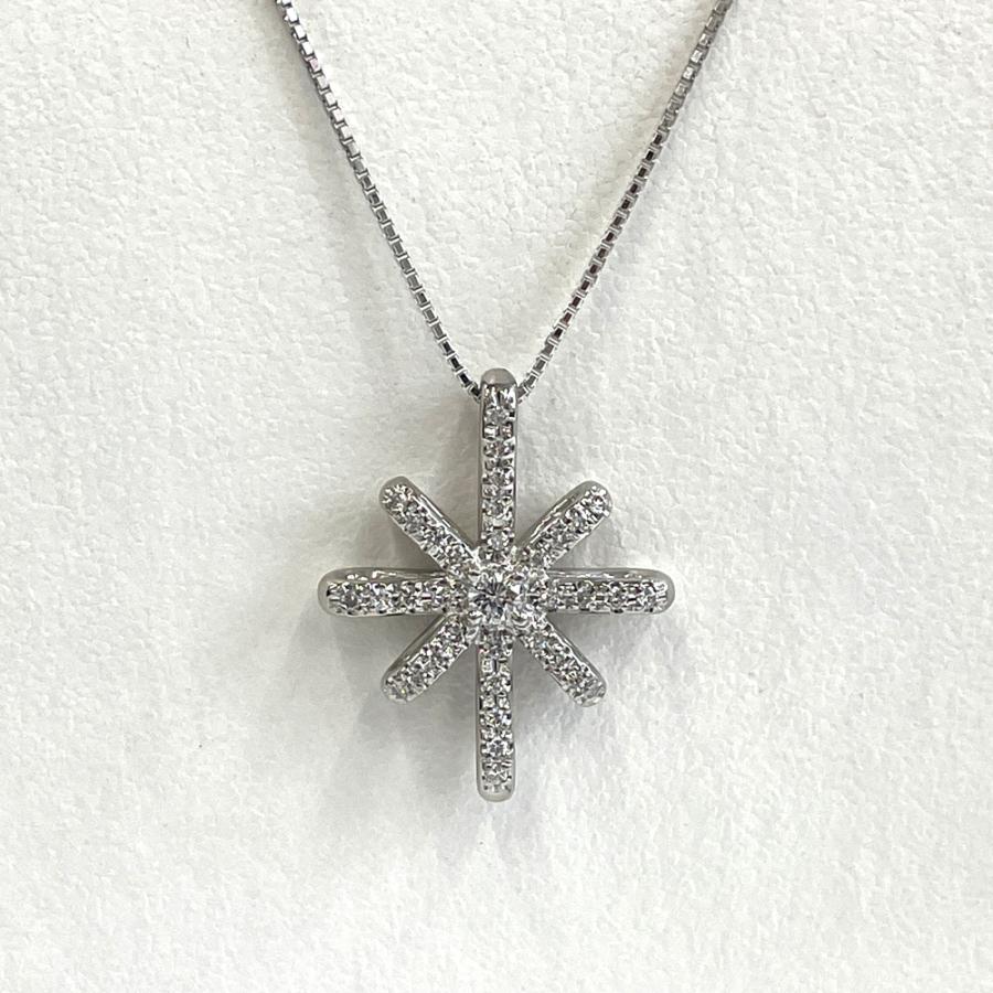 Pt900/Pt850 ダイヤ ネックレス D0.11ct D0.26ct : すぎ質店 - 通販