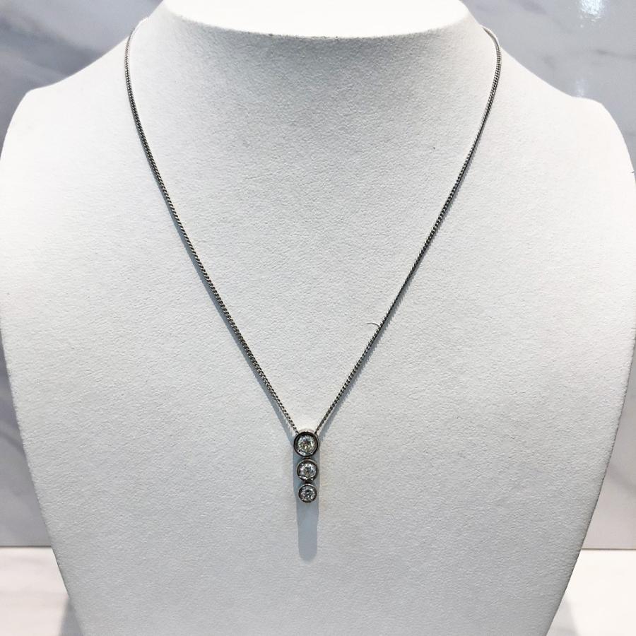 中古美品】pt850 ダイヤ ネックレス D 0.50ct 5.7g : すぎ質店 - 通販 