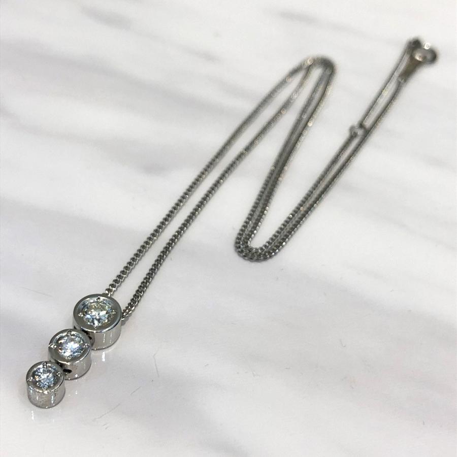 中古美品】pt850 ダイヤ ネックレス D 0.50ct 5.7g : すぎ質店 - 通販 