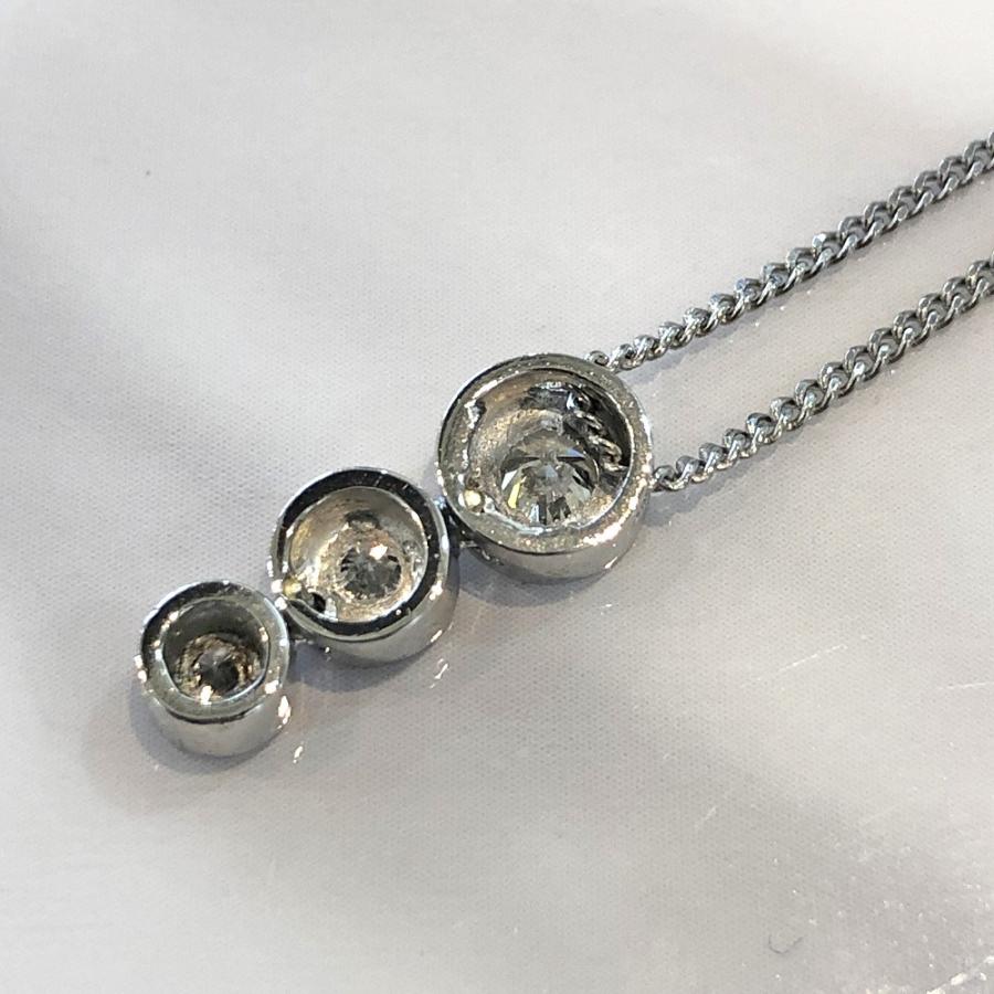 中古美品】pt850 ダイヤ ネックレス D 0.50ct 5.7g : すぎ質店 - 通販 