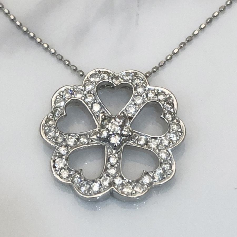 K18WG ダイヤ ネックレス D 0.55ct 3.7g レディース : すぎ質店 - 通販 