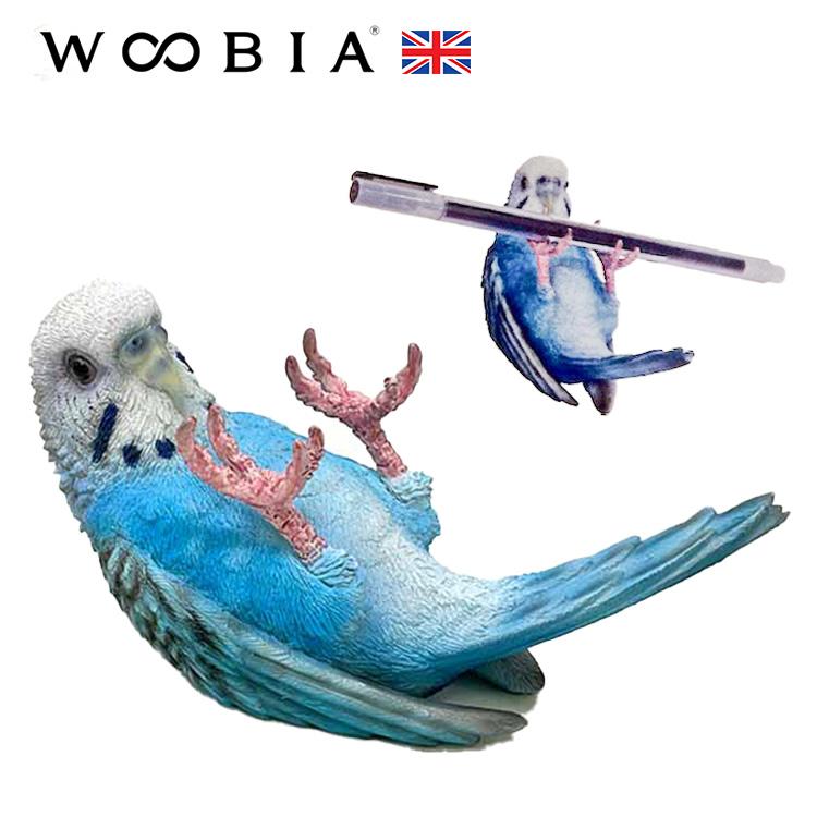 インコ　カラフル　オブジェ　書斎　キャビネット　極彩色　スタンド1 woobia インコ ペンスタンド ペン置き 鳥 置物 爆買 : おしゃれ雑貨の