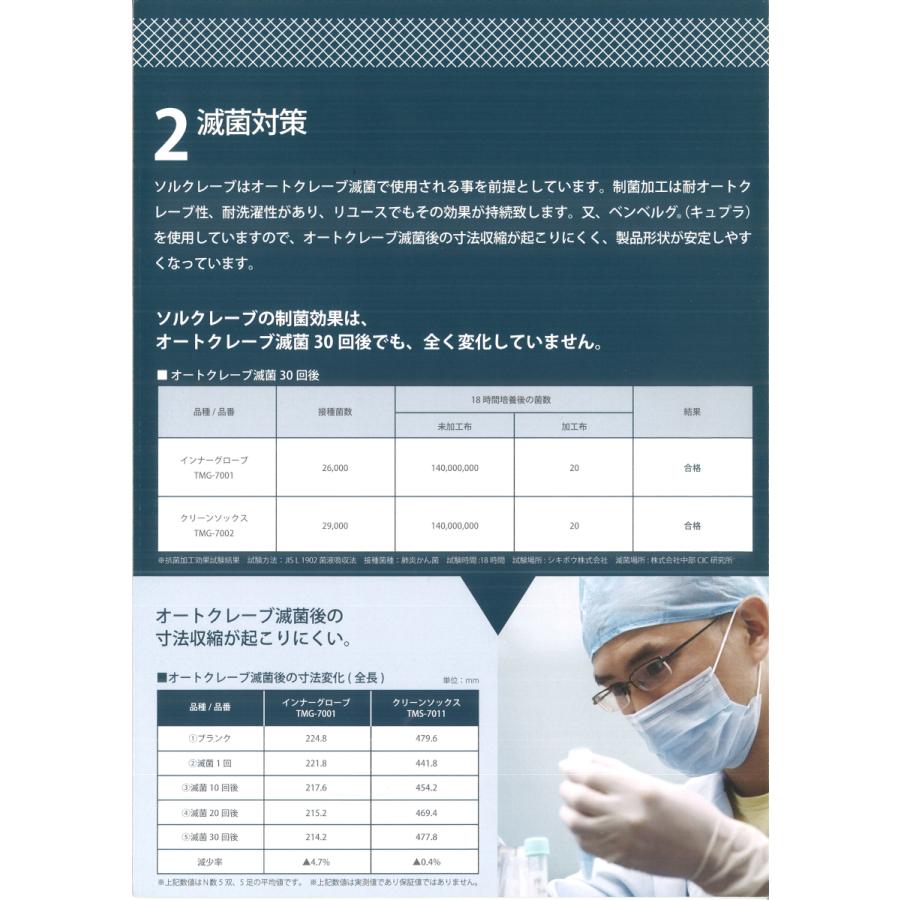 まとめ買い 制菌 インナー手袋 薄手 10双 20枚入り 家事 手荒れ対策 下ばき アンダー 手袋 白 着脱 スムーズ 保護 不快軽減 手汗 ハンドケア 蒸れ 作業 業務用｜sugita-band｜08