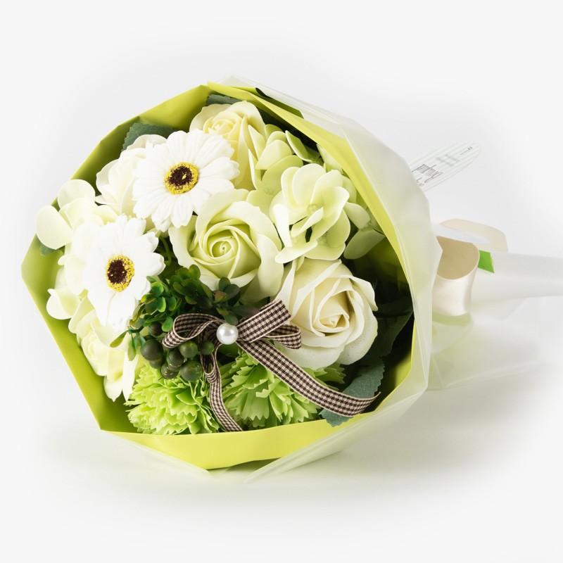 敬老の日 花束 プレゼント 入浴剤 フラワーアレンジメント ブーケ ミックスl ギフト おしゃれ ガーベラ バラ カーネーション あじさい 花束 ストールとハンカチのlal Filo 通販 Yahoo ショッピング