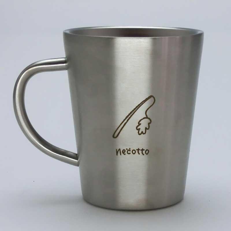 ステンレスマグ necotto ねこっと マグ びっくり マグカップ ギフト