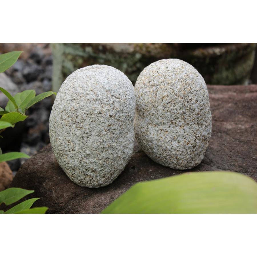 かわいい石のペアふくろう（小）H13cmみかげ石製　手彫り　お祝い｜置物 オブジェ 庭　ガーデン アニマル｜sugitasekizai｜04