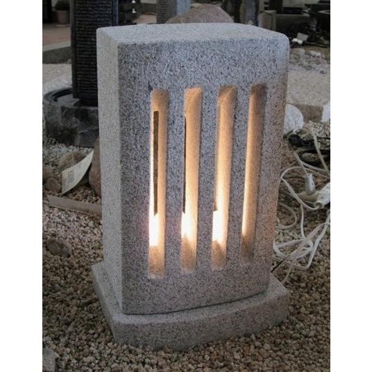 和風ミニ灯篭（とうろう）石のあかり No.A-45 H46cm照明器具 庭 玄関