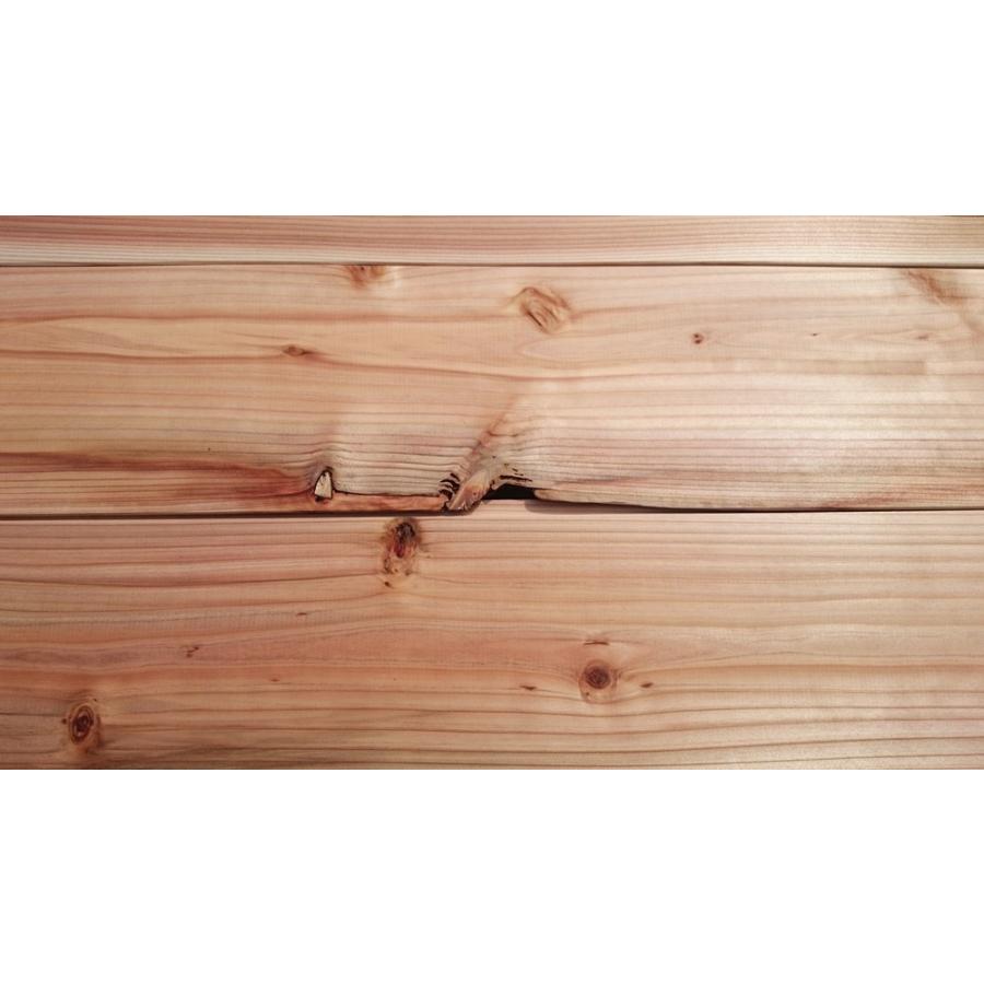 杉 羽目板 相決り加工 節有り B級品 1970mm×10mm×135mm 12枚入 杉 羽目板 相決り加工 節有り B級品 1970mm×10mm×135mm 12枚入