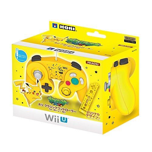 Ginger掲載商品 Wii U Wii対応 ホリ クラシックコントローラー For ピカチュウ 特典 Wiiリモコンシート 同梱 Discoversvg Com