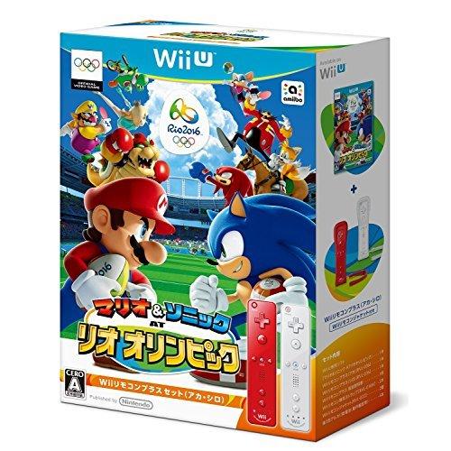 超激安 マリオ ソニック At リオオリンピック Wiiリモコンプラスセット アカ シロ Wii U 保存版 Www Aqtsolutions Com