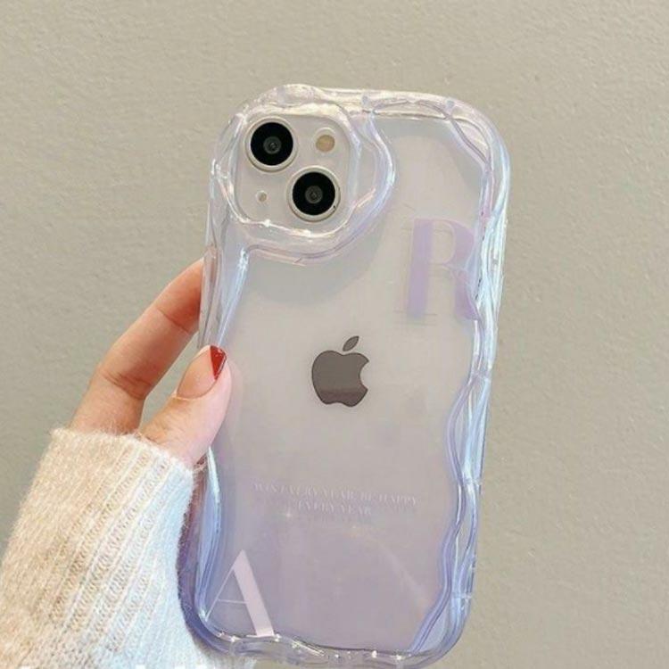 iPhoneケース クリア ウェーブ 14 透明 iPhoneけーす max iphone14