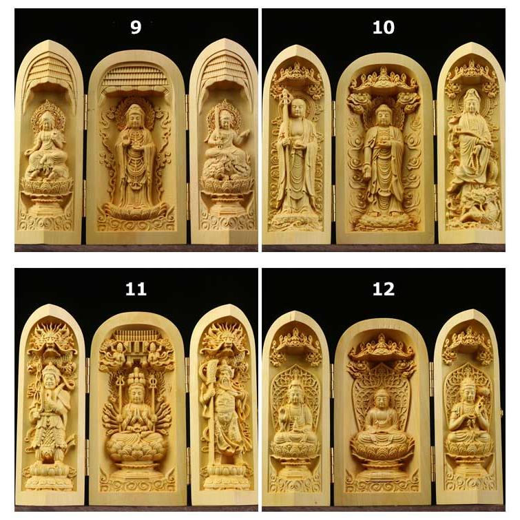 弘法大師 仏像 真言宗大日三尊 木彫 釈迦如来 大日三尊 木彫り 不動