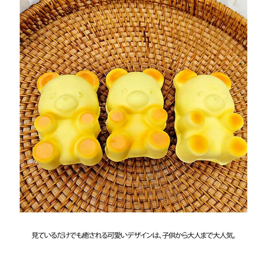 10個セット スクイーズ 低反発 パン 犬型 クマ型 肉球型 低反発