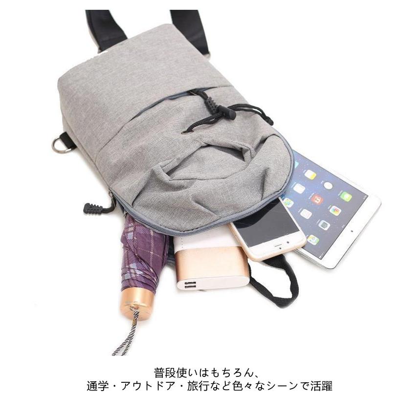 かばん ショルダーバッグ 小さい メンズ 防水 バッグ ボディバッグ ボディーバッグ 鞄 斜めがけ 傘 ボディバッグ アウトドア 多機能 ipad オ｜sugiyatamatsu｜11