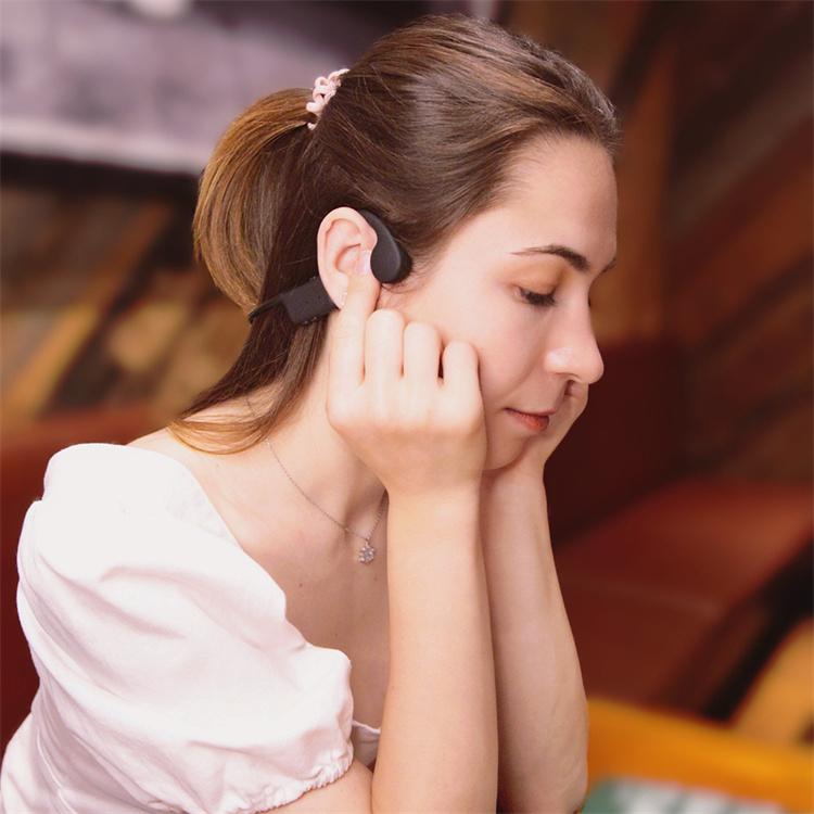 骨伝導イヤホン bluetooth5.3 マイク付 防水 スポーツ ランニング