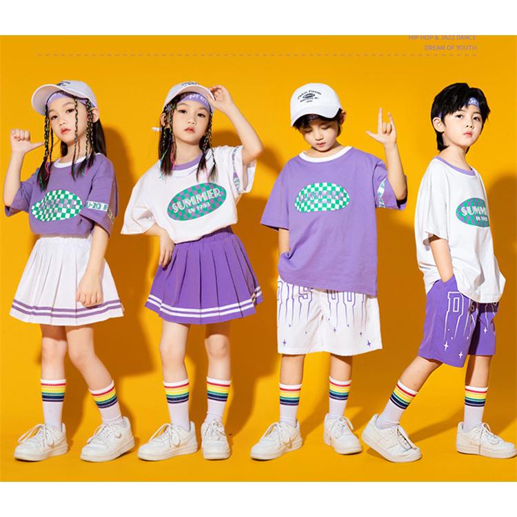 キット ッズダンス チアダンス スカート チアリーディング衣装 キット ッズダンス チアダンス スカート チアリーディング衣装