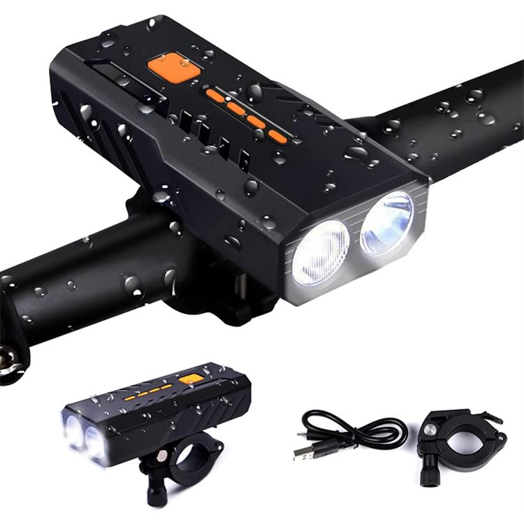 LEDライト 1200個led搭載 コントロールパネル付き LED ライト 3000mAh大容量 1200ルーメン LEDヘッドライト USB充電式 高