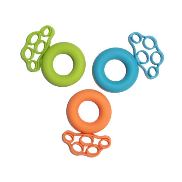 フィンガートレーナー ストレス解消 握力 器具 トレーニング 6点セット