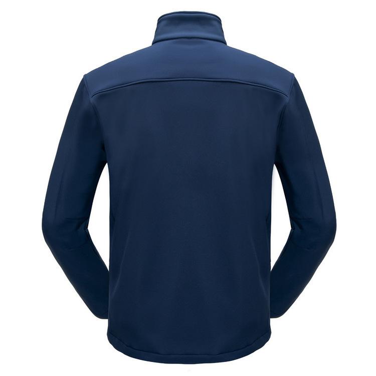 ソフトシェルジャケット ハイネック マウンテンパーカー 軽量 撥水