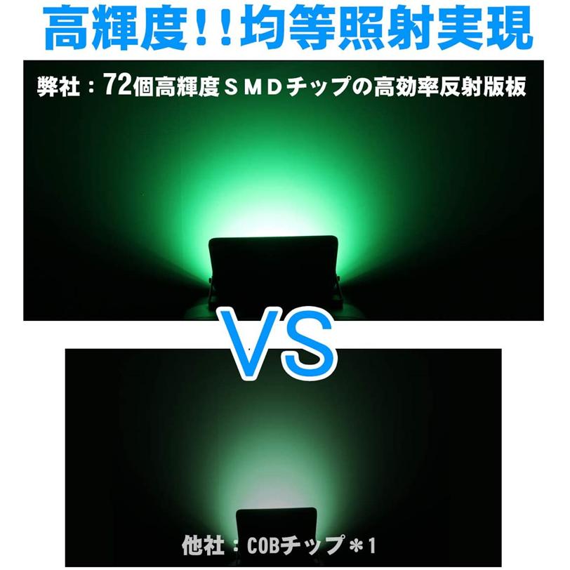 舞台用投光器(変色可能) 楽天市場】GOODGOODS 16色切替 LED AC 投光器 4000lm 50W 500W相当