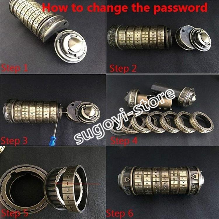 ギフトボックス ロックボックス キーボックス 指輪ケース レトロ 精密 円筒形 Amazon.co.jp: ギフトボックス ロックボックス キーボックス